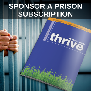 Thrive Sponsor a Prison Subscription